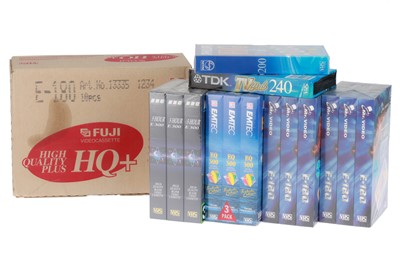 Lot 533 - A Small Selection of Unused VHS Cassette Tapes