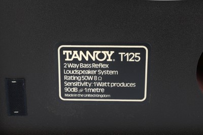 Lot 561 - A Pair of Tannoy T125 Loudspeakers