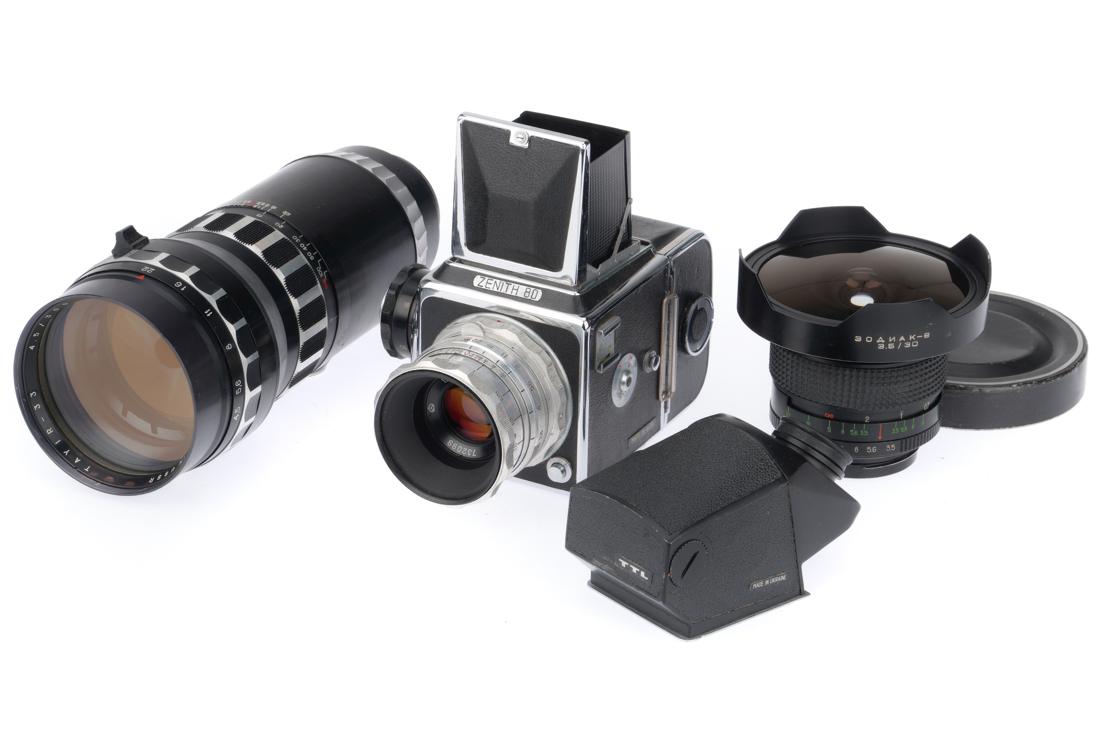 Lot 325 - A Zenith 80 Medium Format Camera Outfit,