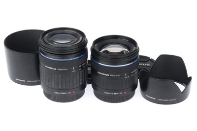 Lot 301 - A Pair of Zuiko Olympus Digital Lenses