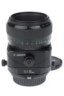 Lot 305 - A Canon TS-E f/2.8 90mm Tilt Shift Lens
