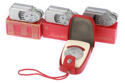 Lot 66 - A Group of Leica Meter M