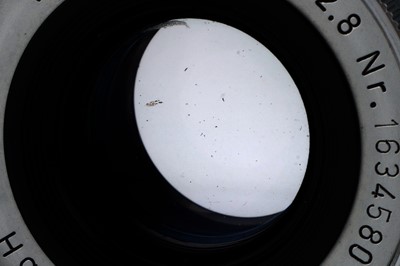 Lot 20 - A Leitz Wetzlar f/2.8 5cm Elmar Collapsible Lens