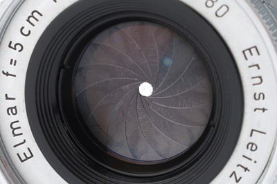 Lot 20 - A Leitz Wetzlar f/2.8 5cm Elmar Collapsible Lens