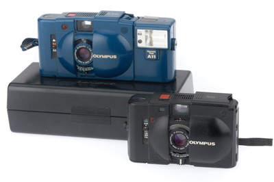 Lot 237 - A Pair of Olympus XA Series Cameras
