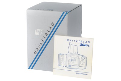 Lot 271 - A Box and Packaging for a Hasselblad 203FE Millenium Kit Camera