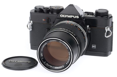 Lot 239 - An Olympus OM-1 35mm SLR Camera