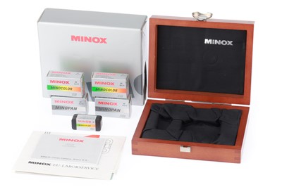 Lot 595 - A Minox Presentation Case for Classic Leica III