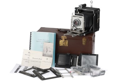Lot 341 - A Graflex Speed Graphic Camera