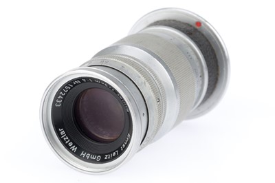 Lot 23 - A Pair of Leitz Wetzlar Elmar f/4 90mm Lenses