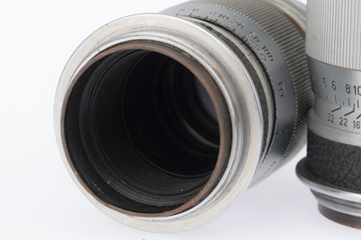 Lot 24 - A Pair of Leitz Wetzlar Elmar f/4 90mm Lenses