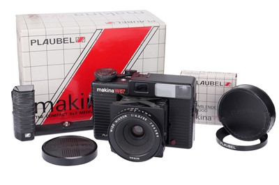Lot 331 - A Plaubel Makina 67W Medium Format Rangefinder Camera