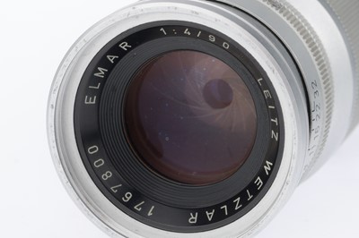 Lot 19 - A Group of Leitz Wetzlar Elmar f/4 90mm Lenses