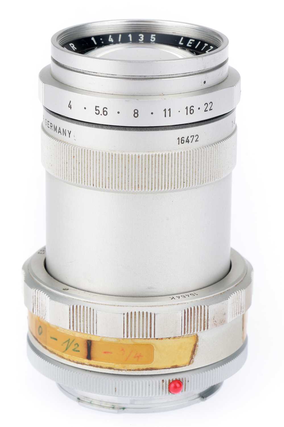 Lot 26 - A Leitz Wetzlar Elmar f/4 135mm Lens