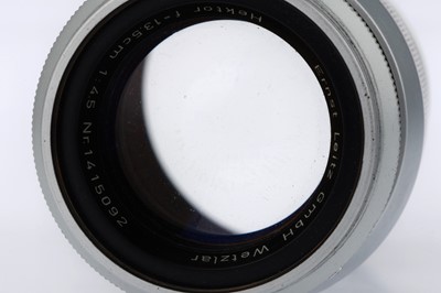 Lot 28 - A Group of Leitz Wetzlar 135mm Lenses