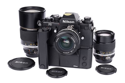 Lot 154 - A Nikon F3 SLR Camera Outfit