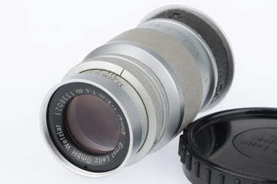 Lot 30 - A Pair of Leitz Wetzlar Elmar f/4 90mm Lenses