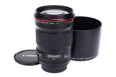 Lot 172 - A Canon EF L f/2 135mm Lens
