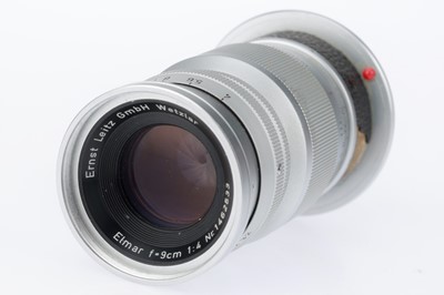 Lot 31 - A Pair of Leitz Wetzlar Elmar f/4 9cm Lenses