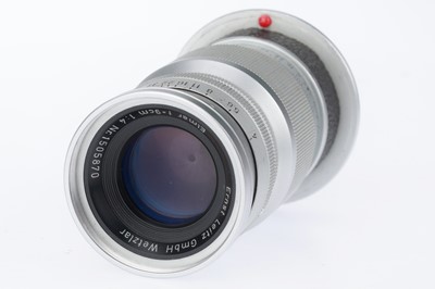 Lot 31 - A Pair of Leitz Wetzlar Elmar f/4 9cm Lenses