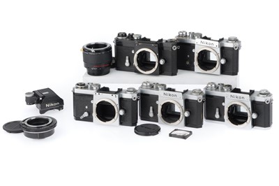 Lot 78 - A Selection of Incomplete Nikon F SLR Camera bodies