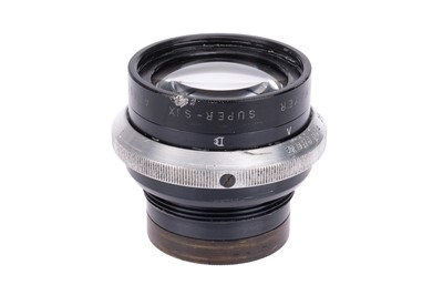 Lot 455 - A J. H. Dallmeyer Super Six f/1.9 2" Lens