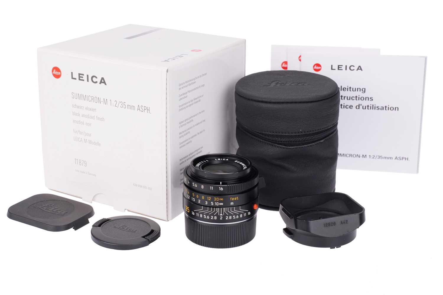 Lot 41 - A Leitz Summicron-M Apsh. f/2 35mm Lens