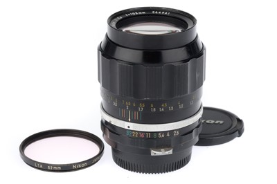 Lot 505 - A Nikkor-P C f/2.5 105mm Lens