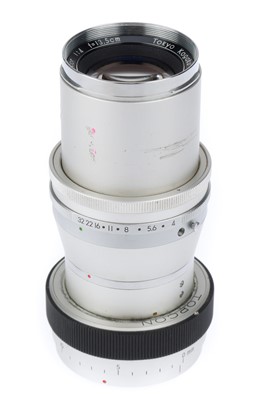 Lot 508 - A Tokyo Kogaku Makro-Topcor f/4 13.5cm Lens.
