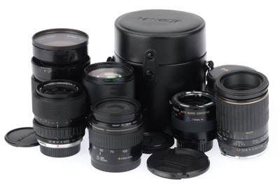 Lot 509 - A Group of Camera Lenses