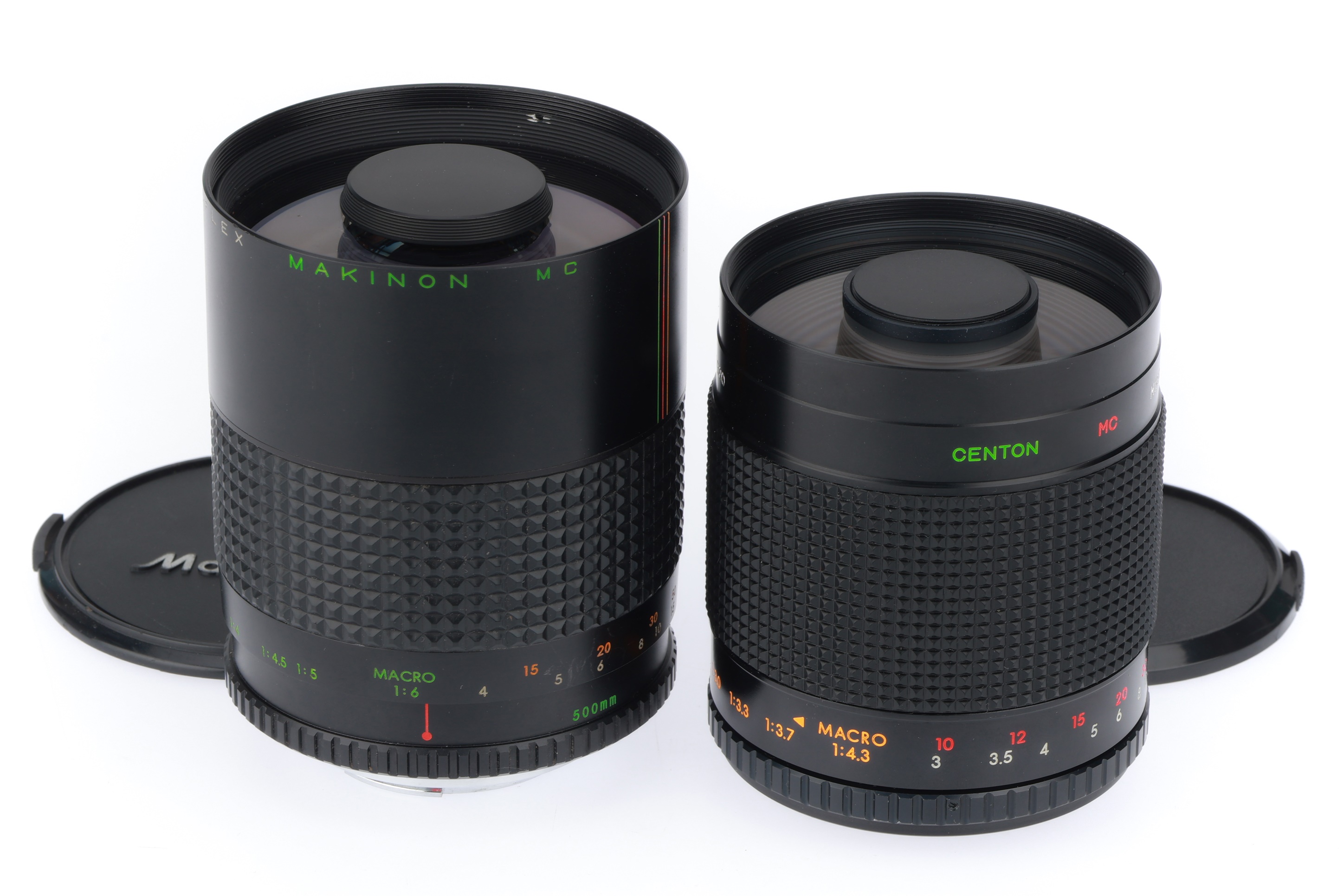 Lot 529 - A Pair of 500mm Reflex Lenses,