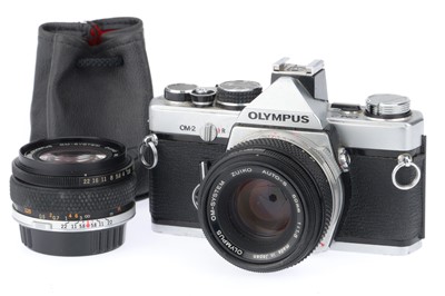 Lot 246 - An Olympus OM-2 35mm SLR Camera