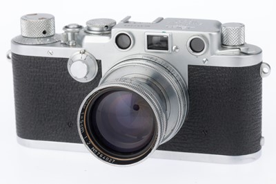 Lot 1 - A Leica IIIf 35mm Rangefinder Camera