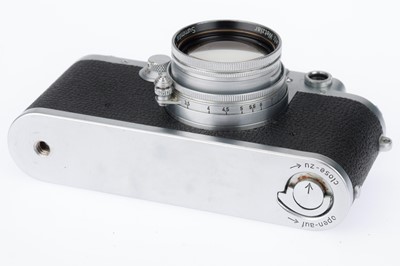 Lot 1 - A Leica IIIf 35mm Rangefinder Camera