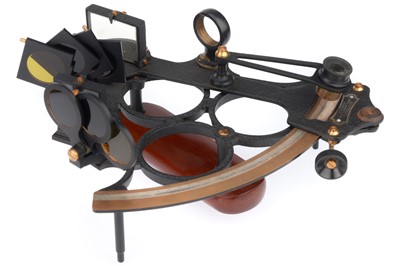 Lot 434 - WWII Sextant, Heath & Co