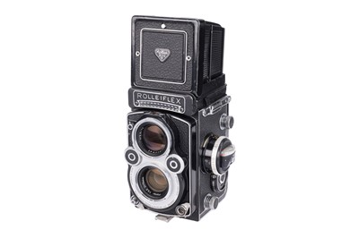 Lot 337 - A Rollei Rolleiflex 3.5F 'White Face' TLR Medium Format Camera