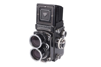 Lot 338 - A Rollei Tele-Rolleiflex TLR Medium Format Camera
