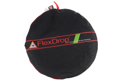Lot 681 - A Photoflex Flexdrop 5x7 Foot Pop-Up Green Screen.