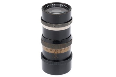 Lot 527 - A Carl Zeiss Jena f/4 13.5cm Lens