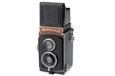 Lot 307 - A Rolleicord 1a Medium Format TLR Camera