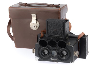 Lot 180 - A Rollei Heidoscop Stereo 6x13 Camera
