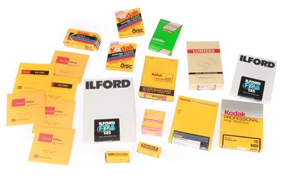Lot 679 - A Selection of Expired Mixed Format Film
