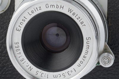 Lot 10 - A Leica IIIf Rangefinder Camera