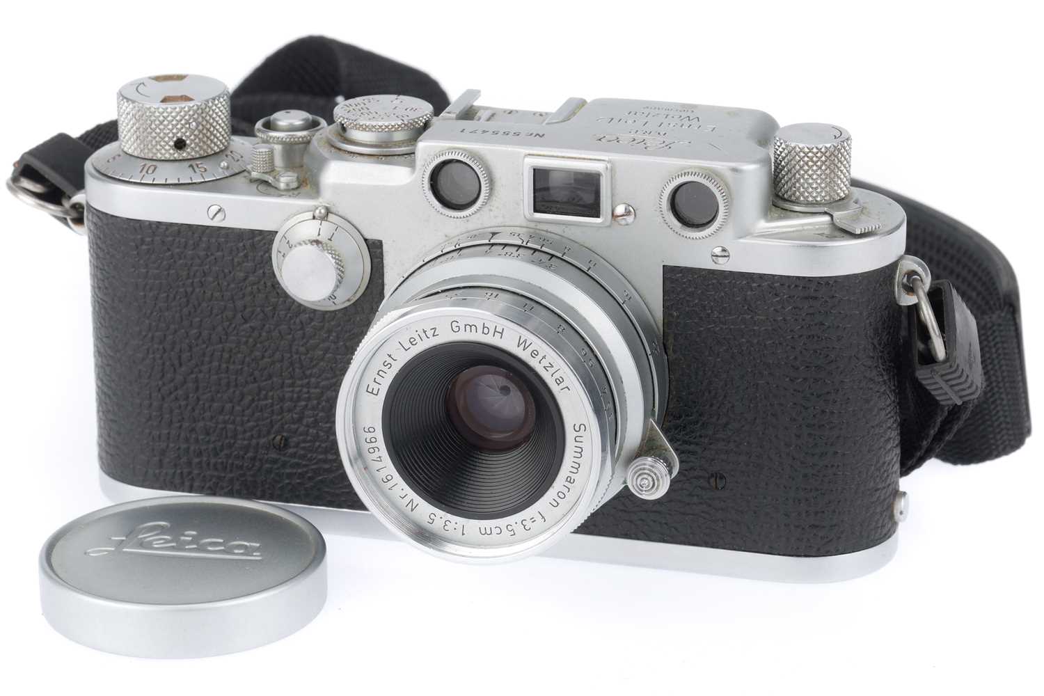 Lot 10 - A Leica IIIf Rangefinder Camera