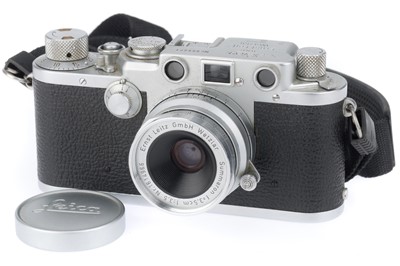 Lot 10 - A Leica IIIf Rangefinder Camera