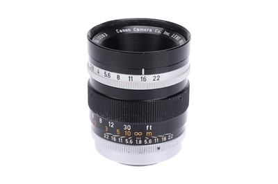 Lot 507 - A Canon C-16 f/1.8 50mm Lens