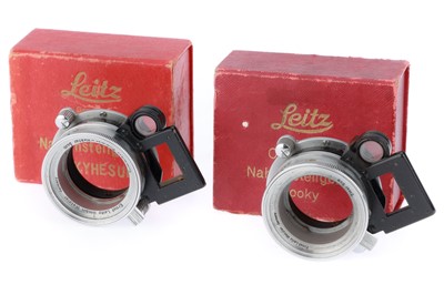 Lot 53 - A Pair of Leitz Wetzlar NOOKY Close-Up Attachments