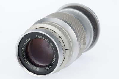 Lot 14 - A Pair of Leitz Wetzlar 9cm Elmar Lenses