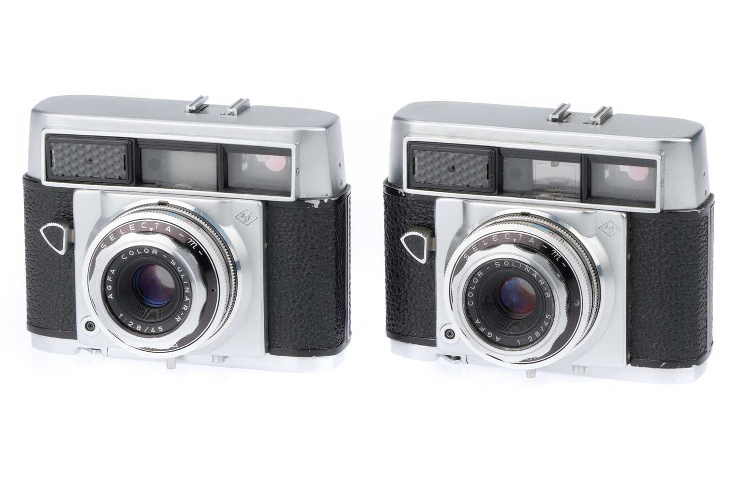 Lot 178 - A Pair of Agfa Selecta-m Rangefinder Cameras,