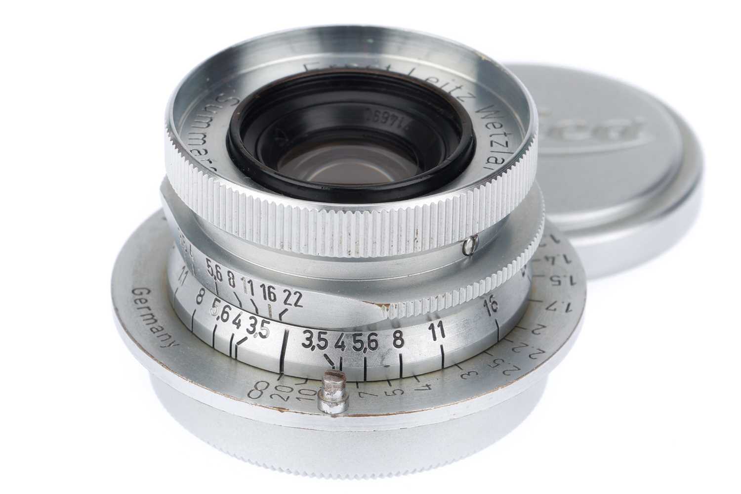 Lot 16 - A Leitz Wetzlar Summaron f/3.5 3.5cm lens